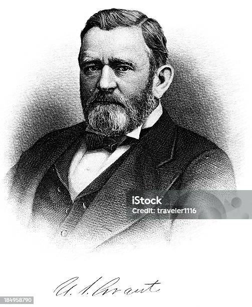 Ulysses S Grant Stock Vektor Art und mehr Bilder von 1880-1889 - 1880-1889, 1882, 19. Jahrhundert