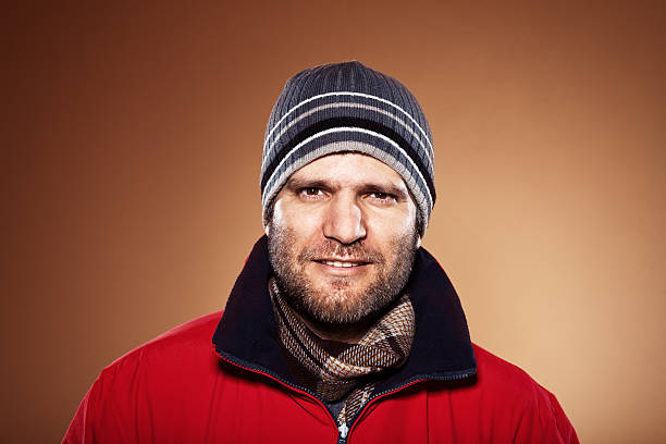 istock Winter male portrait 184959415