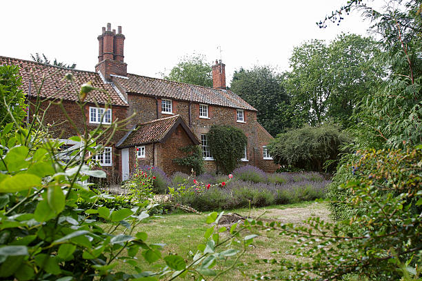 istock Typical Norfolk village housing 184959546