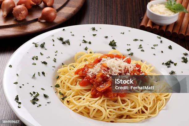 Spaghetti Stock Photo - Download Image Now - Cheese, Close-up, Cooking