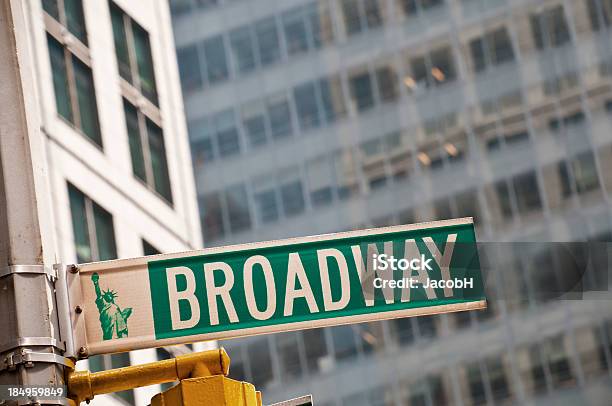 Foto de Placa Da Broadway e mais fotos de stock de Arranha-céu - Arranha-céu, Broadway - Manhattan, Cidade