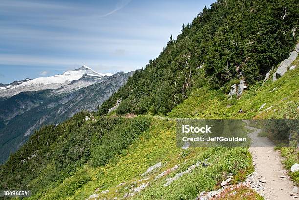 Cascade Pass Trail Stock Photo - Download Image Now - Awe, Beauty In Nature, Cloud - Sky