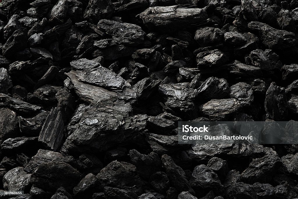 Dunkle Coal - Lizenzfrei Kohle Stock-Foto