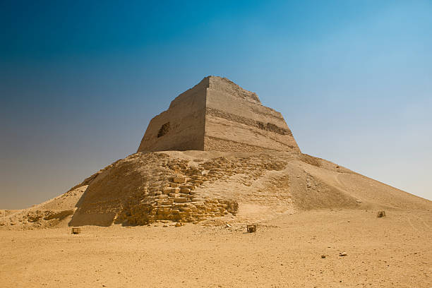 Meidum pyramid stock photo