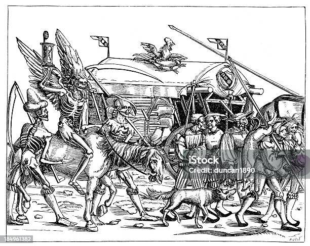 この伝説の死 - 黙示録の四騎士のベクターアート素材や画像を多数ご用意 - 黙示録の四騎士, 17世紀, アレゴリー