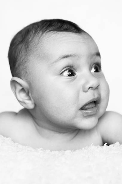 istock Beautiful Baby Boy Portrait 184962025