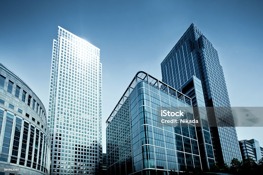 Business Towers Business towers  Building Exterior Stock Photo