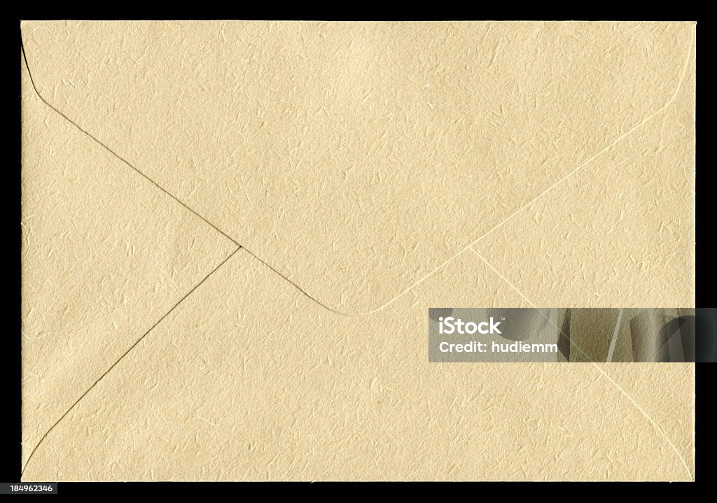 Envelope background isolated Envelope isolated on black background. Black Background Stock Photo