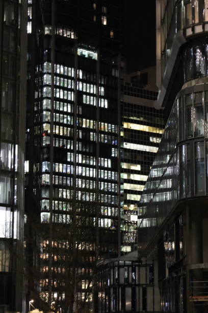 istock Massive Tall Building in Financial District in Frankfurt 1849624840