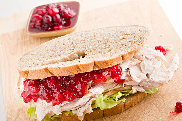istock Turkey Sandwich And Cranberry Relish 184962510
