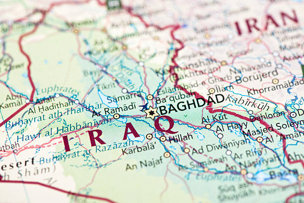 mapa do iraque - cultura iraquiana - fotografias e filmes do acervo