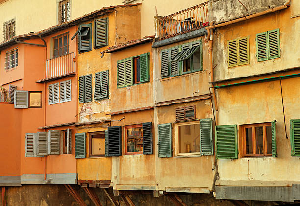 istock Windows of Ponte Vecchio in Florence 184963641