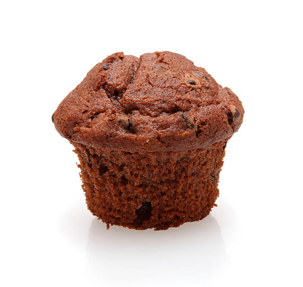 muffin al cioccolato - cookie chocolate cake gourmet dessert foto e immagini stock