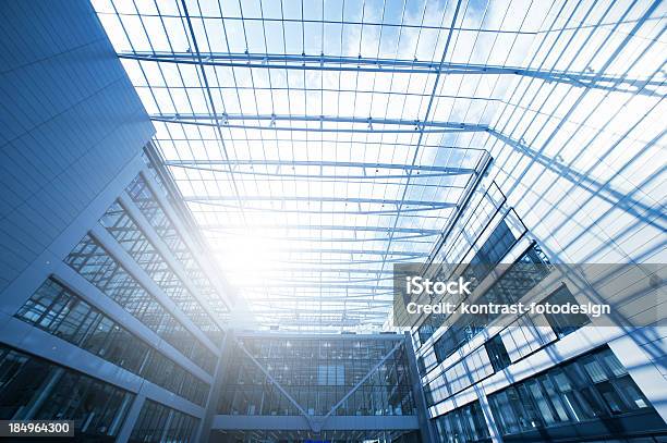 Steel And Glass The Squaire Frankfurt Airport Rhein Main Flughafen Stock Photo - Download Image Now