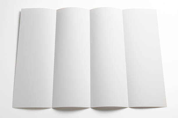 istock Isolated shot of blank booklet on white background 184964470