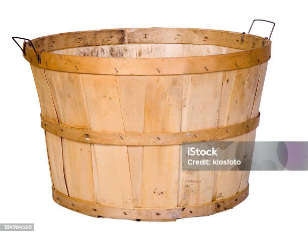 Bushel Korb Stockfoto und mehr Bilder von Holz - Holz, Korb, Alt