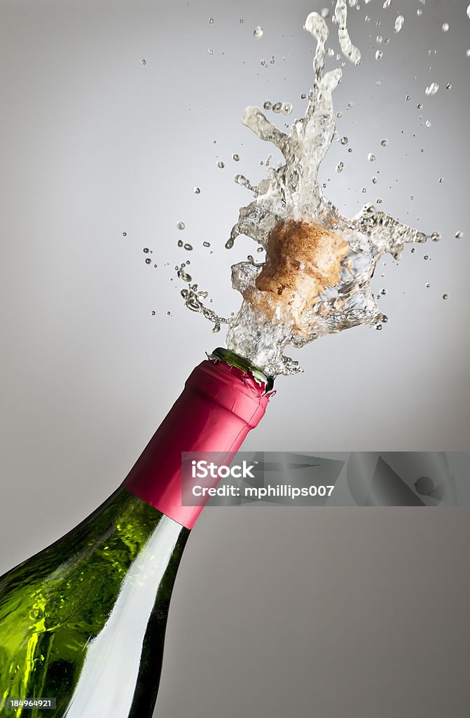 Champaigne Exploding Champagne Exploding Stock Photo - Download Image Now - Champagne ...