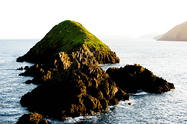 irlanda-dunmore de - republic of ireland famous place dingle peninsula slea head fotografías e imágenes de stock