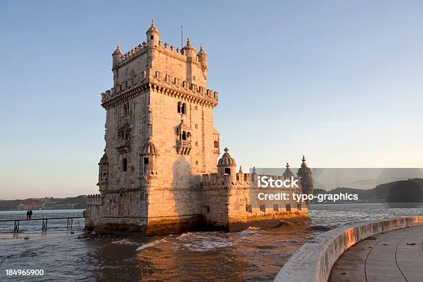 Torre De Belém Em Lisboa - Fotografias de stock e mais imagens de Torre de Belém - Torre de Belém, Património Mundial da UNESCO, Portugal
