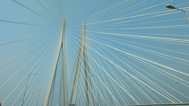 istock Mumbai sealink bridge architecture shots 1849661234