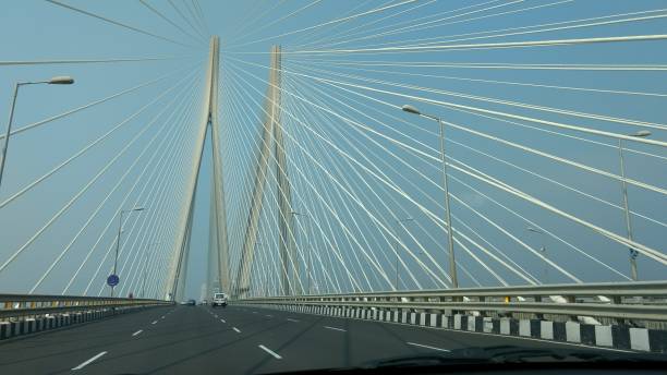 istock Mumbai sealink bridge architecture shots 1849661239