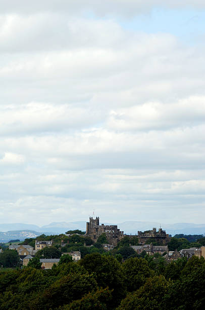 Cityscape vertical, Lancaster castle in Lancashire, united kingd Cityscape vertical, Lancaster castle in Lancashire, united kingdom. lancaster texas stock pictures, royalty-free photos & images