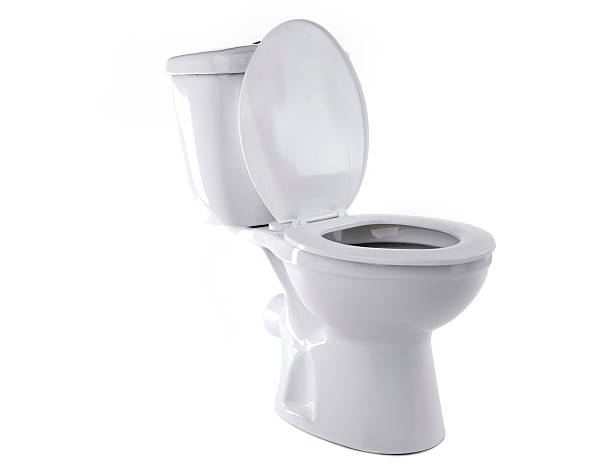 toilet isolated toilet isolated on white toilet photos stock pictures, royalty-free photos & images