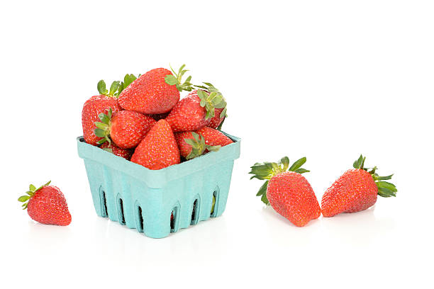 Fresh Strawberries From the Market stock photo