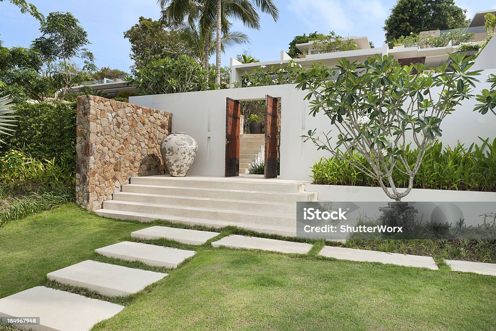 Villa no Tropics - Royalty-free Degraus Foto de stock