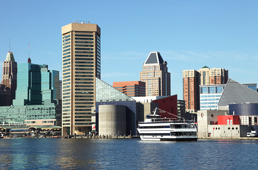 Baltimore's Inner Harbor is the city's premier tourist attraction and one of the city's crown jewels