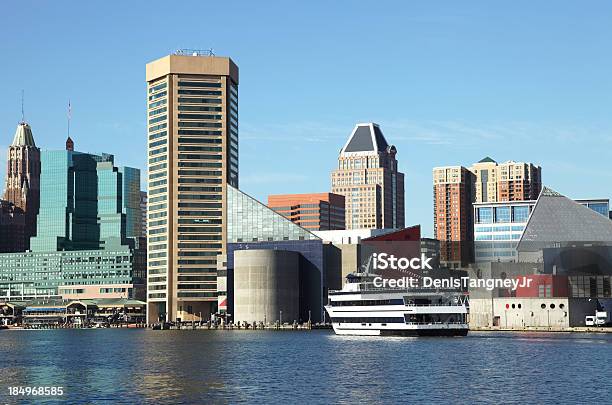 Baltimore - Fotografias de stock e mais imagens de Baltimore - Maryland - Baltimore - Maryland, Horizonte Urbano, Maryland - Estado