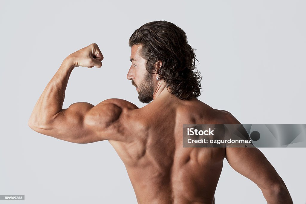 Muscelar Back Muscular Back Stock Photo - Download Image Now - Active Lifestyle ...