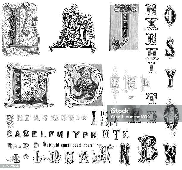 アルファベット文字レトロ - 飾りのベクターアート素材や画像を多数ご用意 - 飾り, 文字, ビクトリア様式
