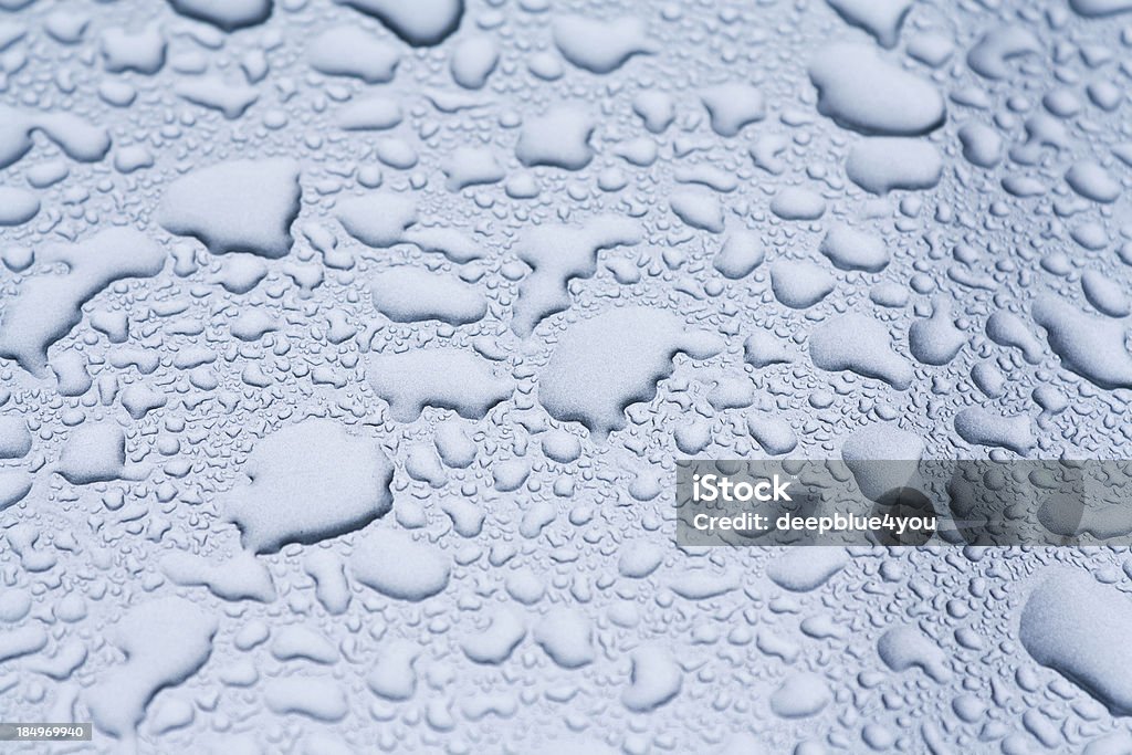 Gotas de agua en un coche - Foto de stock de Abstracto libre de derechos