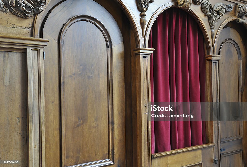 Confessionário - Foto de stock de Confessionário royalty-free