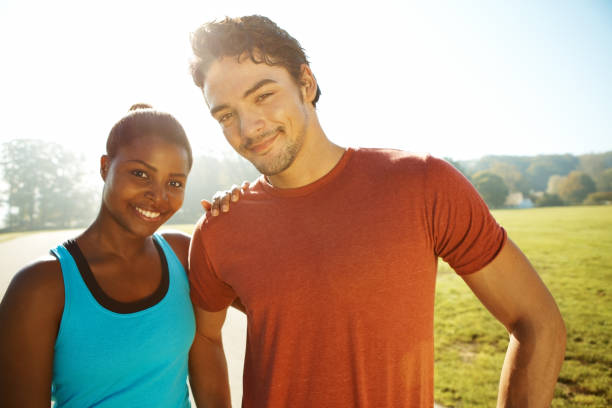 istock Together we're going to get in shape 184970379