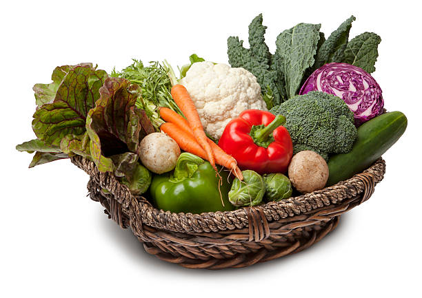 istock Basket of vegetables 184970692
