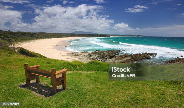 Baía Barragga Nova Gales Do Sul Austrália - Fotografias de stock e mais imagens de Areia - Areia, Austrália, Azul