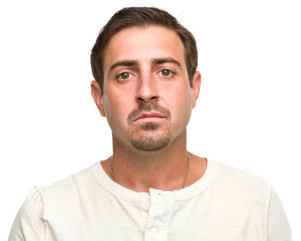 istock Serious Male Close Up Portrait 184971154