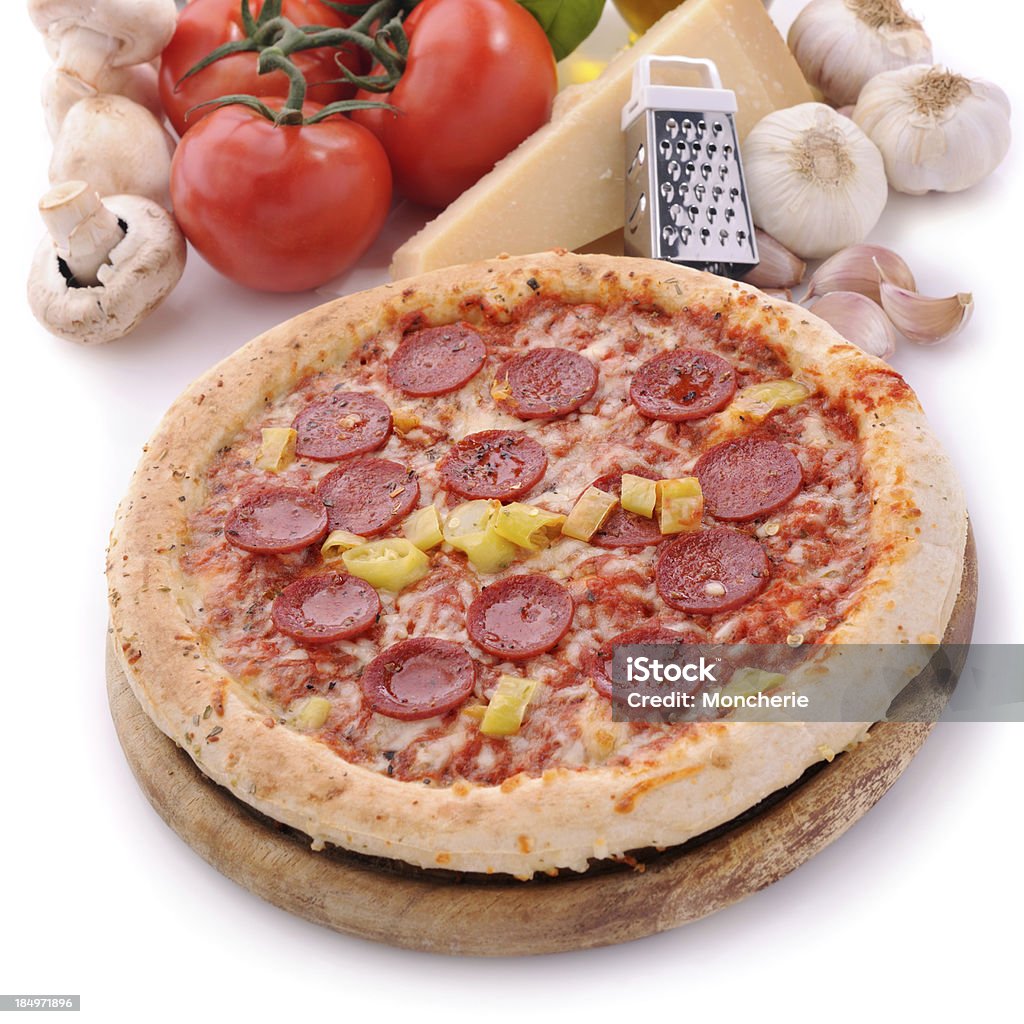 페페로니 피자 - 로열티 프리 0명 스톡 사진