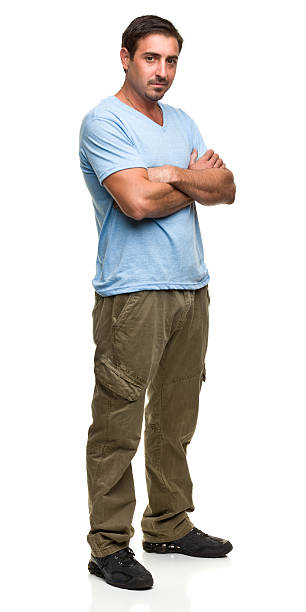 Man Posing Standing With Arms Crossed