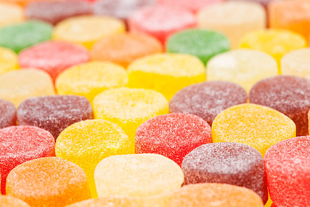 Colorful marmalade candies.