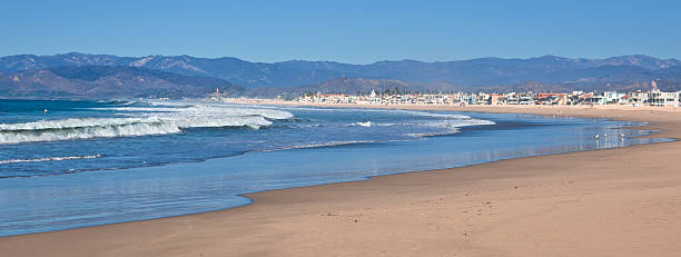 Hollywood Beach, Southern California stock photo