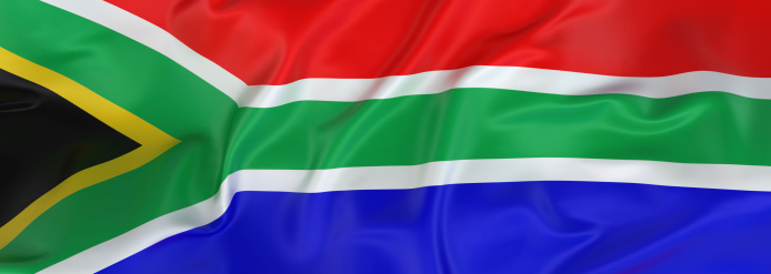 South African Flag banner