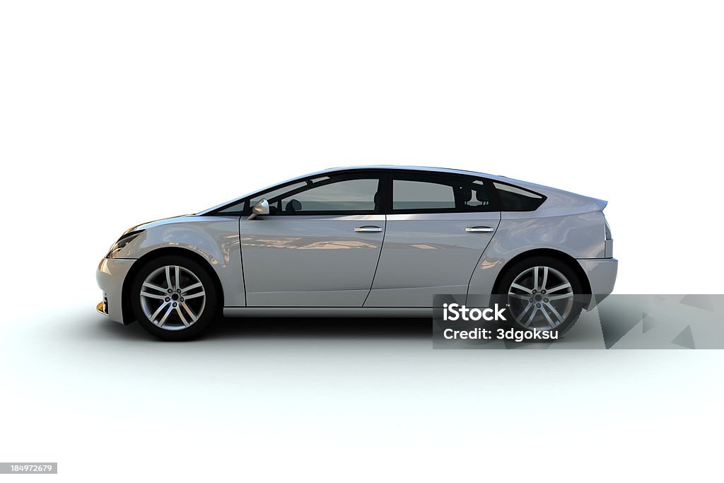 Famiglia auto - Foto stock royalty-free di Automobile elettrica