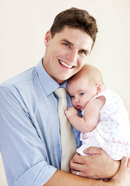 istock Cuddling my little bundle of joy 184972808