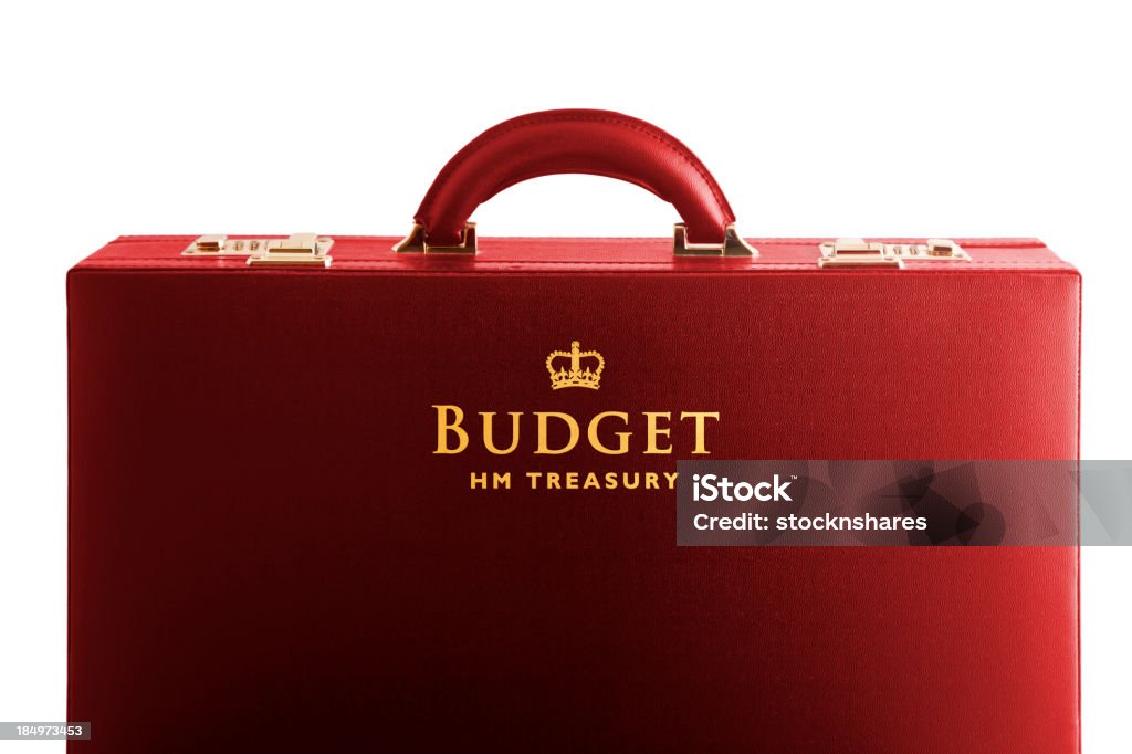 UK Treasury Budget "The United Kingdom Budget statement is made by the Chancellor of the Exchequer, a member of the Government  who is responsible for all economic and financial matters. He controls HM Treasury. ands the revenues gathered by Her Majesty's Revenue and Customs and the expenditure of public sector departments and can raise taxes and duties according to the needs of the economy. After the Prime Minister he is the most important state officer. The Budget is normally an annual event in March, but in more recent times a mini budget has also been held in November. The budget speech is always carried to the House of Commons in a red briefcase, known as Ministerial Boxes, or Red Boxesaa. This red briefcase has become representative of the annual UK Budget. Historically, it dates back to the first use by William Gladstone in 1860." Home Finances Stock Photo