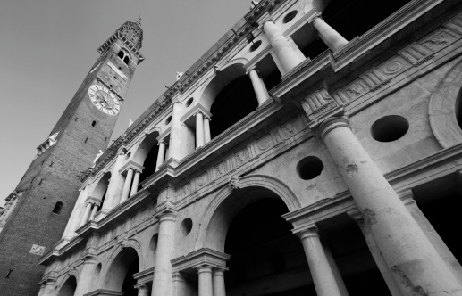 The Basilica Palladiana is a Renaissance building in the central Piazza dei Signori in Vicenza (Italy).