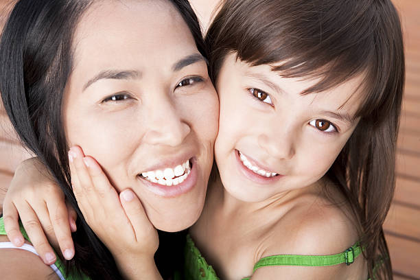 Mother and Daughter summer portrait