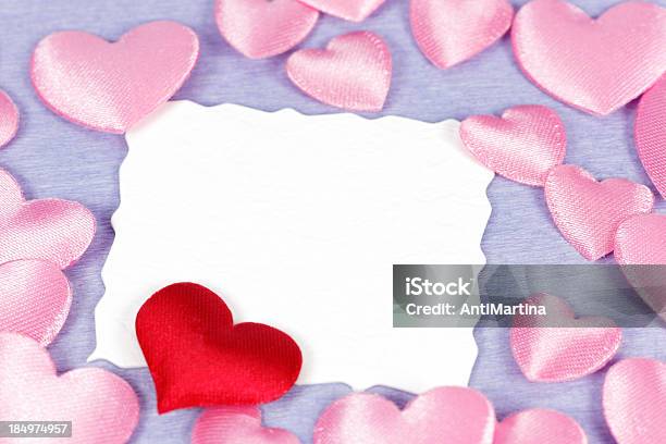 Valentinstagkarte Mit Herz Und Text Platz Stockfoto und mehr Bilder von Bildschärfe - Bildschärfe, Feiertag, Festliches Ereignis